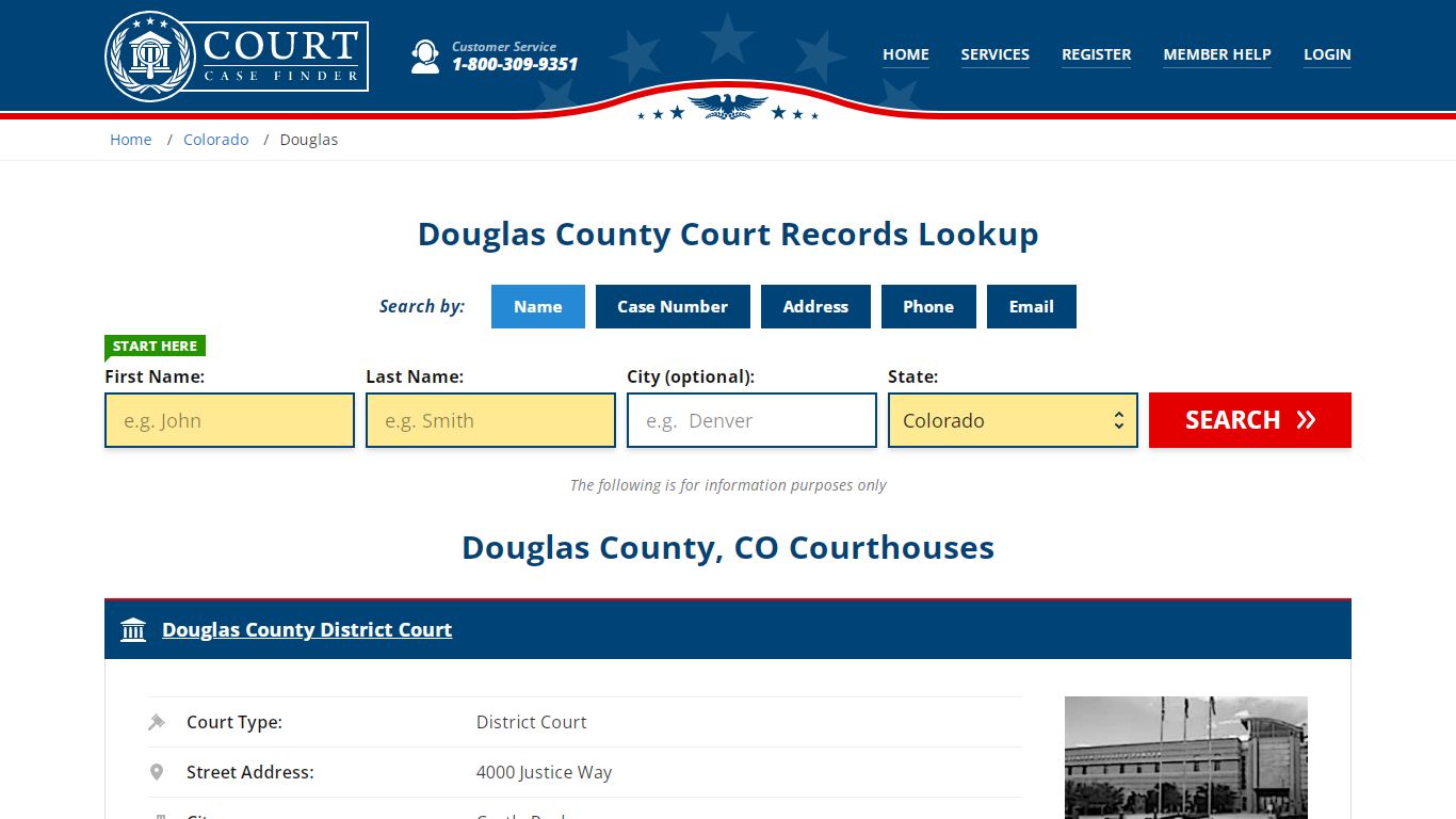 Douglas County Court Records | CO Case Lookup